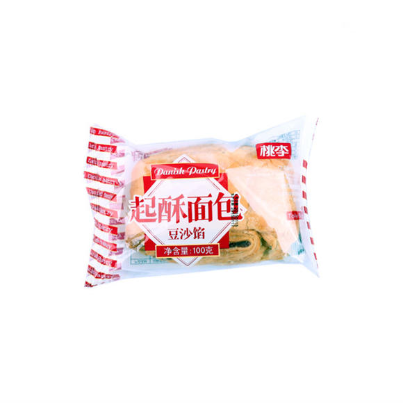 桃李起酥面包100g/个