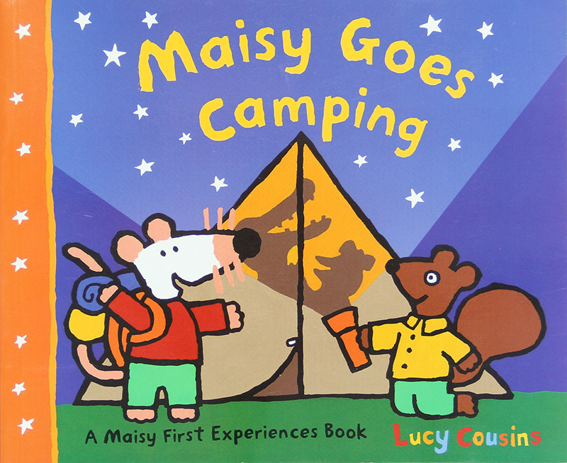 (采)小鼠波波maisy goes camping 原版经典英文绘本