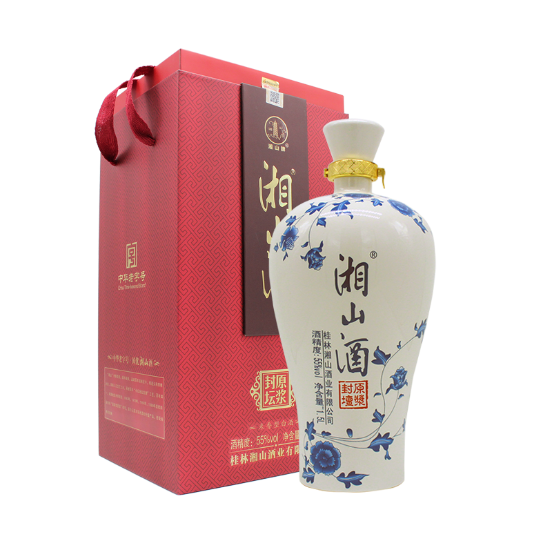 55湘山封坛原浆酒15l