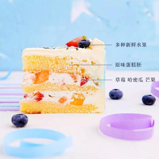 小恐龙鲜果蛋糕-可来图定制图案8寸188元/10寸238元/12寸288元 商品图3