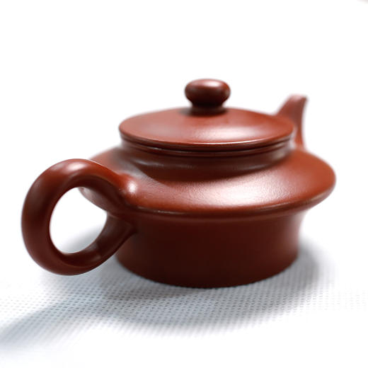 【虚扁壶】张立谋大师手工紫砂壶 商品图10