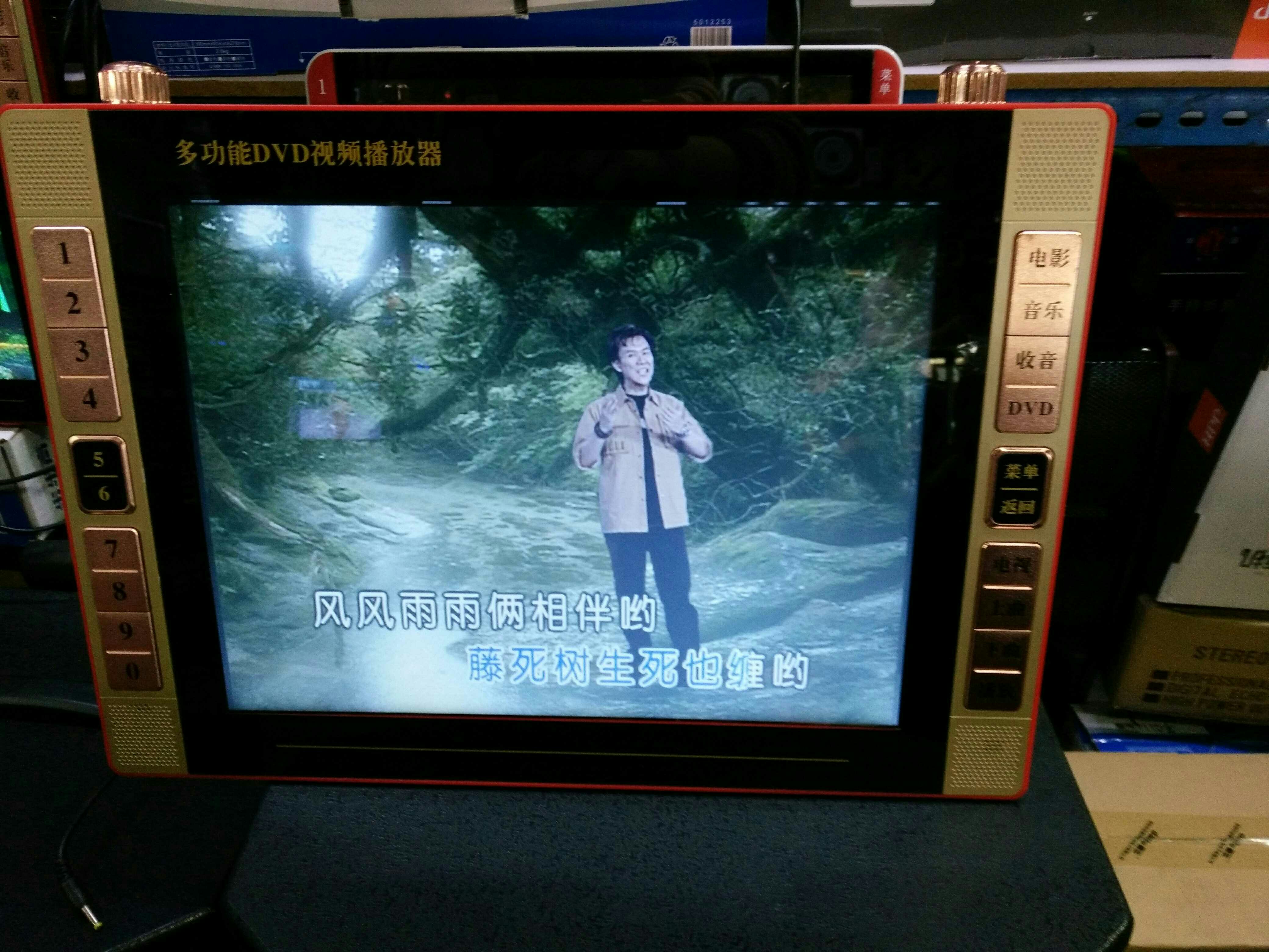 金正视频移动dvd20寸