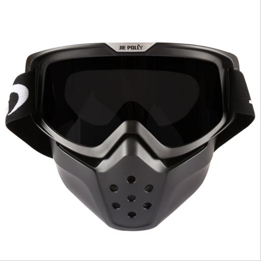 【户外运动】鲨鱼同款复古哈雷风镜 越野摩托车户外装备 骑行眼镜 商品图8