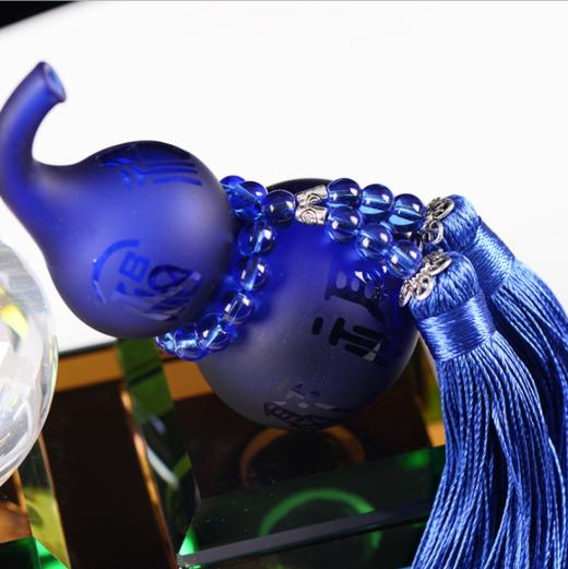 【汽车用品】水晶葫芦汽车香水座 车载香水 苹果葫芦摆件汽车摆件创意汽车用品 商品图3