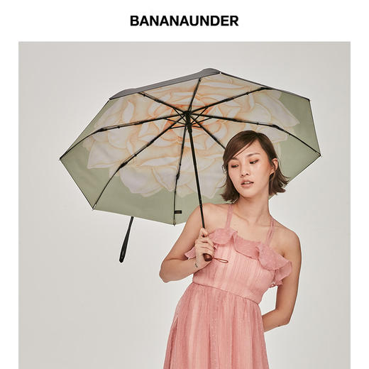 【19年新品】BANANAUNDER蕉下Black系列防晒伞防水超轻折叠晴雨伞 云笙/丹姬/曲粉/茉白/黛霞/浅梦 商品图2