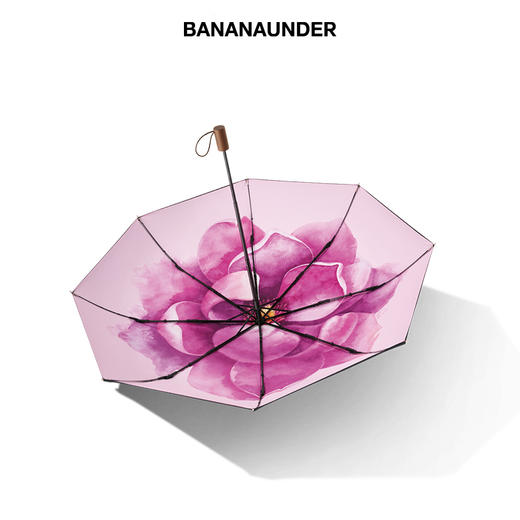 【19年新品】BANANAUNDER蕉下Black系列防晒伞防水超轻折叠晴雨伞 云笙/丹姬/曲粉/茉白/黛霞/浅梦 商品图5