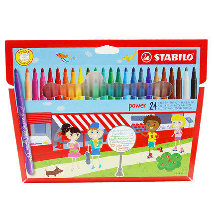 德国STABILO思笔乐动力乐水彩笔30色套装280/30 商品图1