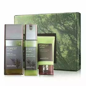 【现货】Innisfree 悦诗风吟森林男士保湿水乳/控油清爽套装套盒