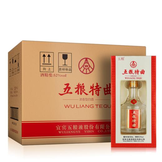 52度五粮特曲500ml×6（2016年老酒）整箱装 商品图0
