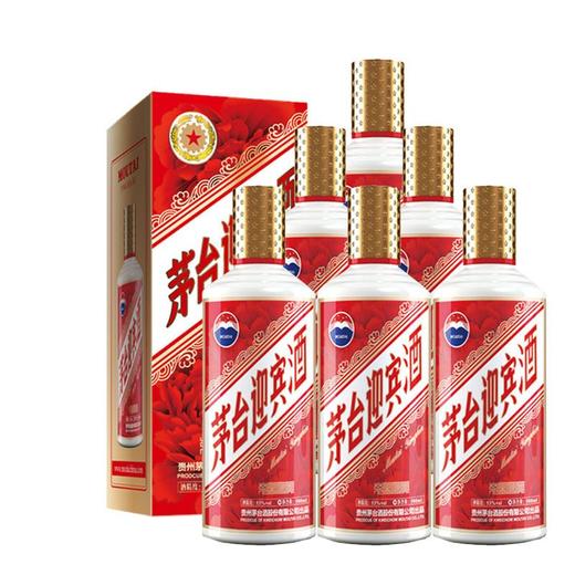53度（花开富贵）迎宾酒500ml 单瓶 商品图0