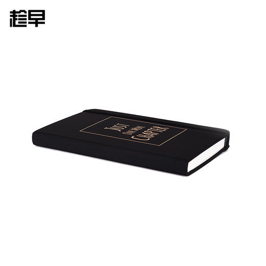 趁早主题手册 精装硬皮读书手册 黑金 笔记本日记效率本 商品图2