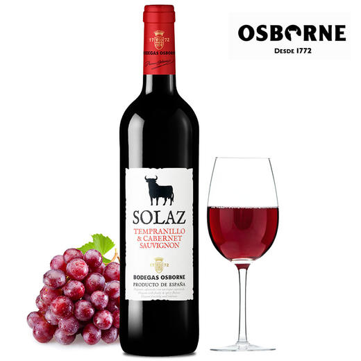 苏丽泽红葡萄酒(天帕尼洛-赤霞珠)750ml 商品图1