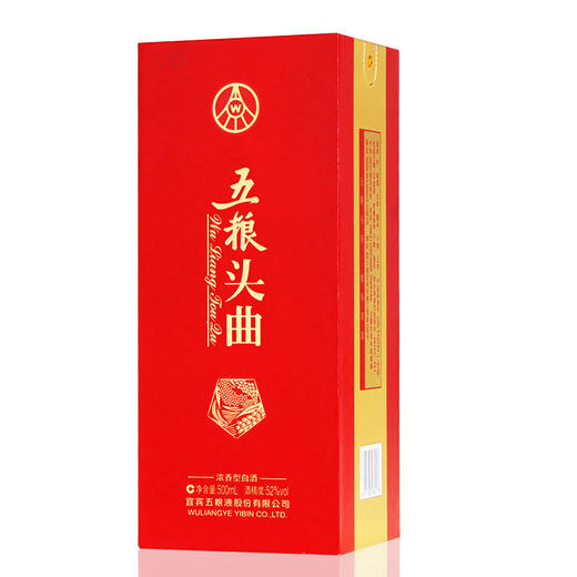 52度五粮头曲500ml 单瓶 商品图1