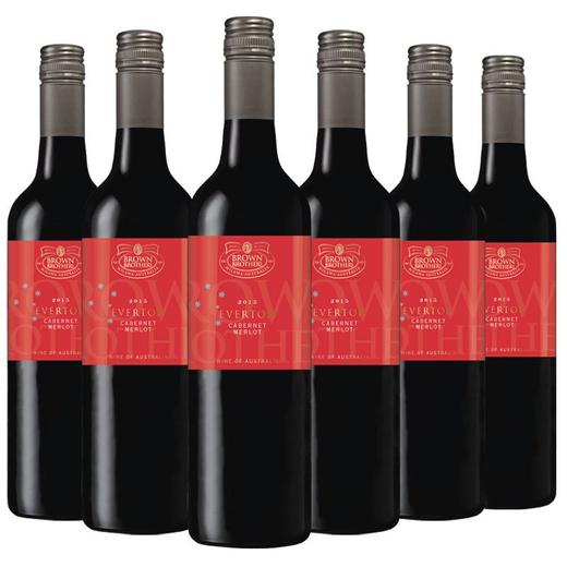 布琅兄弟诶尔顿红标加本力梅洛红葡萄酒750ml 商品图0