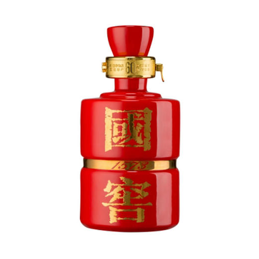 60度国窖1573（红瓷瓶）500ml 商品图1