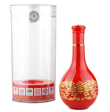 53度红花郎（透明罩）（15）500ml（2瓶装） 商品图2