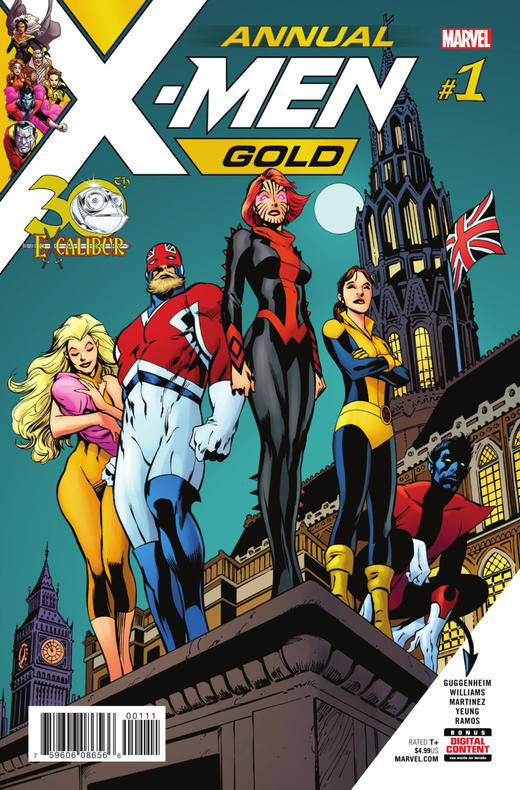 X战警 金队 年刊#1 特刊 X-Men Gold Annual #1（2018） 商品图0