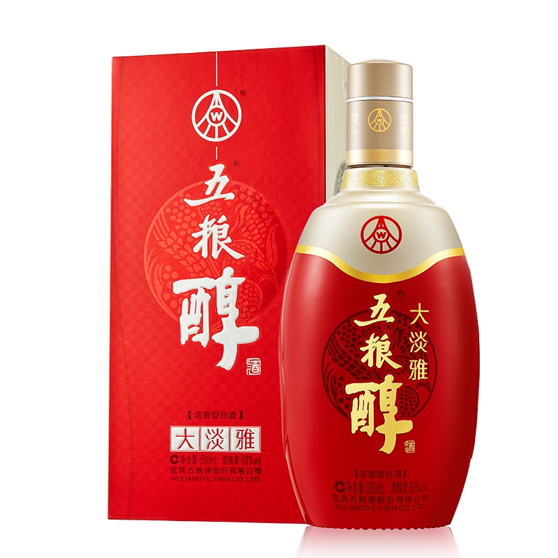 50度五粮醇大淡雅500ml