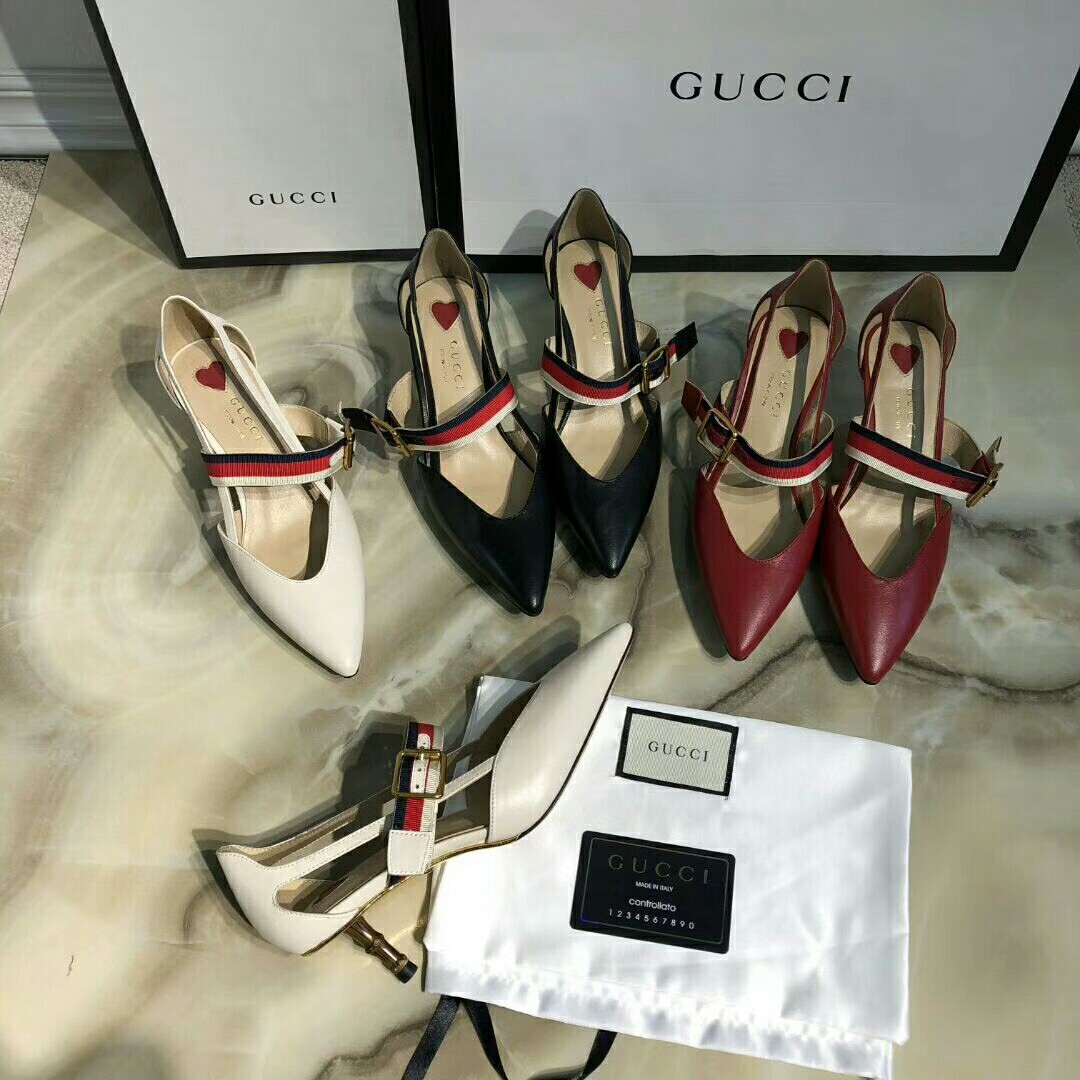 p299gucci【古奇】 2018最新配色春,夏,秋,季风靡全网的时尚女鞋 竹子