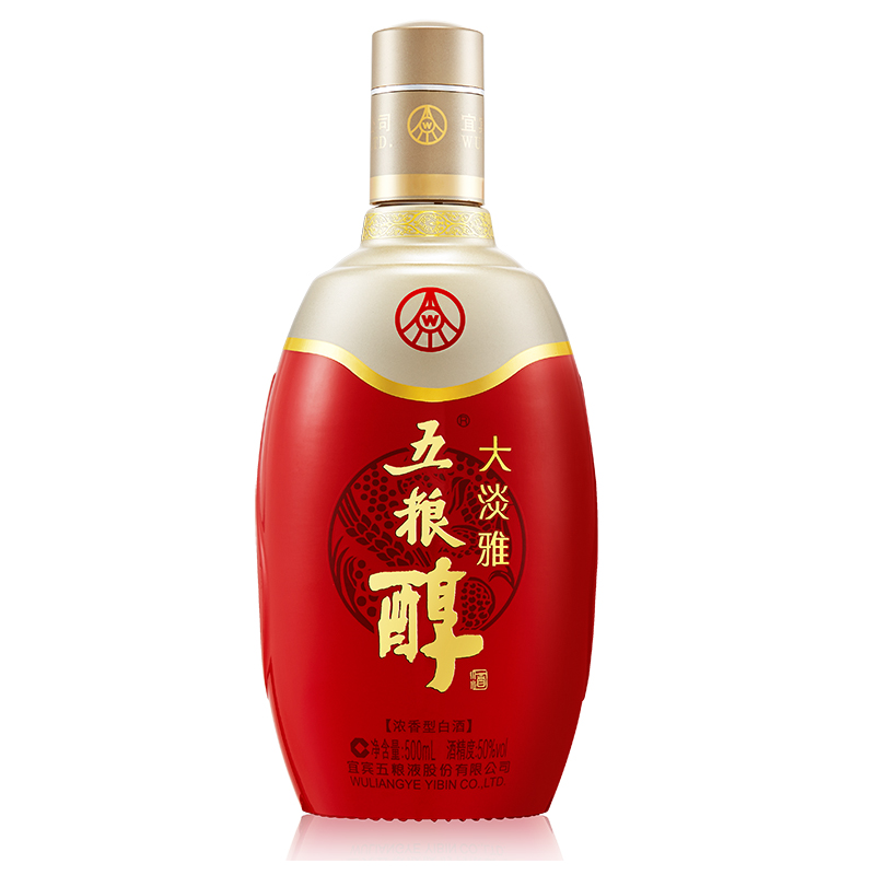 50度五粮醇大淡雅500ml