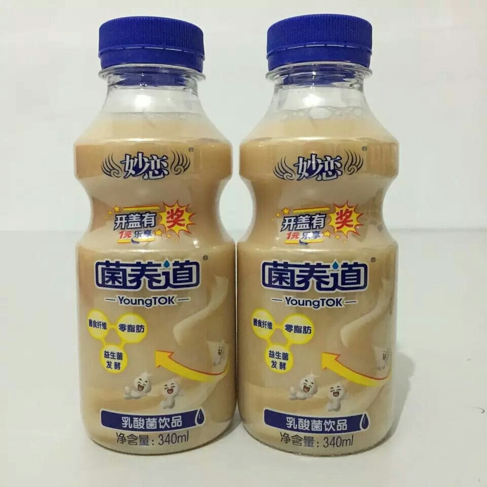 【奶品】小洋人妙恋菌养道乳酸菌340ml/瓶