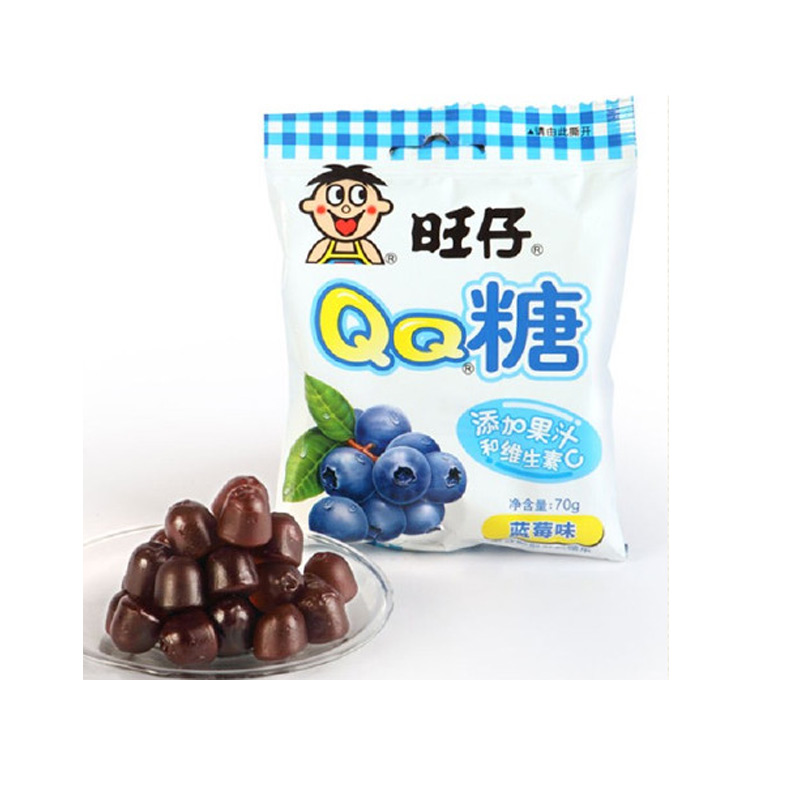 旺仔qq糖(蓝莓味)70g