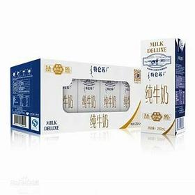 【奶品】蒙牛特仑苏纯牛奶250ml*12/箱