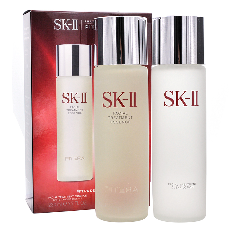 sk-ii 美之匙神仙水 清莹露2件套礼盒(230ml*2)