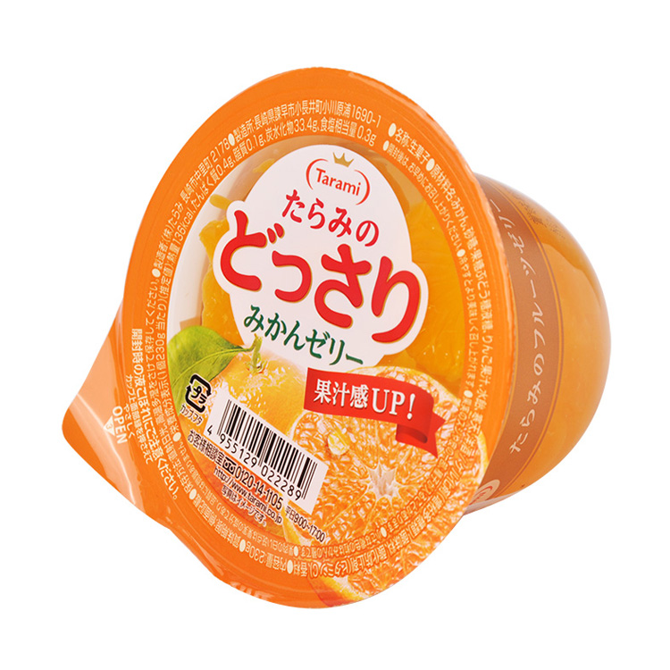日本tarami达乐美果肉型果冻230g*3(多款可选)