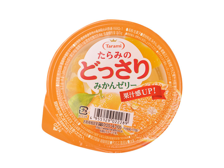 日本tarami达乐美果肉型果冻230g*3(多款可选)