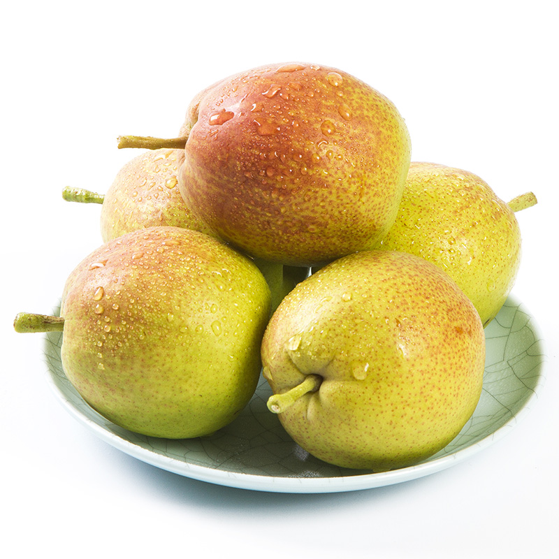 香梨新疆库尔勒香梨新鲜水果梨子整箱非全母梨5斤