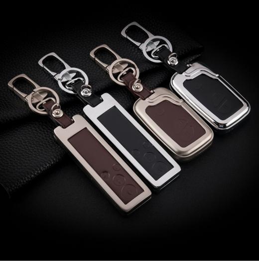 【汽车用品】锌合金钥匙壳套比亚迪宋速锐秦元M6 唐S6 S7汽车钥匙包汽车遥控包 商品图0