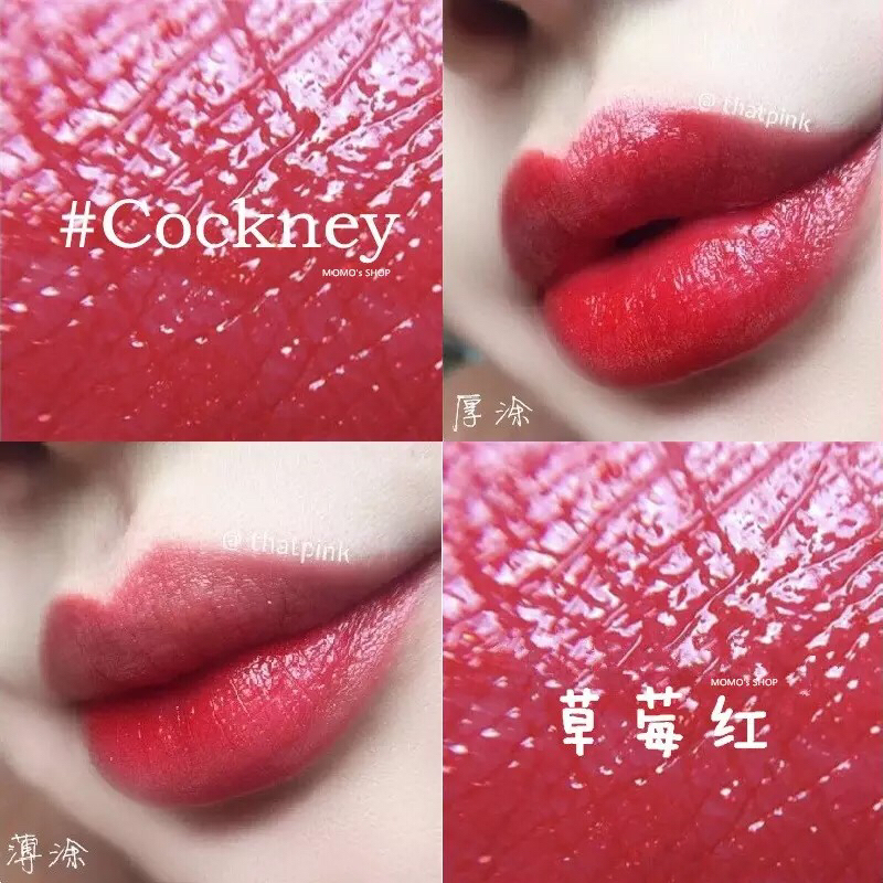 【现货 秒发】mac口红草莓红 cockney