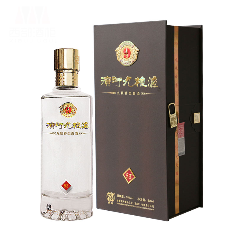 53度滨河九粮液500ml2009年