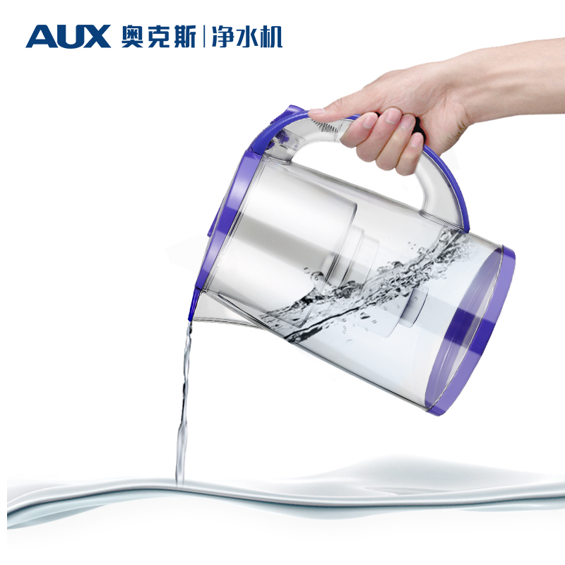 奥克斯净水壶过滤水壶净水器办公家用厨房直饮台式机自来水净水桶