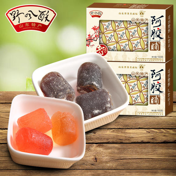 野风酥山东济南特产平阴玫瑰脯红枣脯阿胶脯脯系列