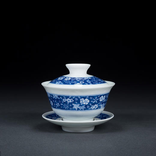 宝瓷林 青花花卉图案5头茶具 商品图1