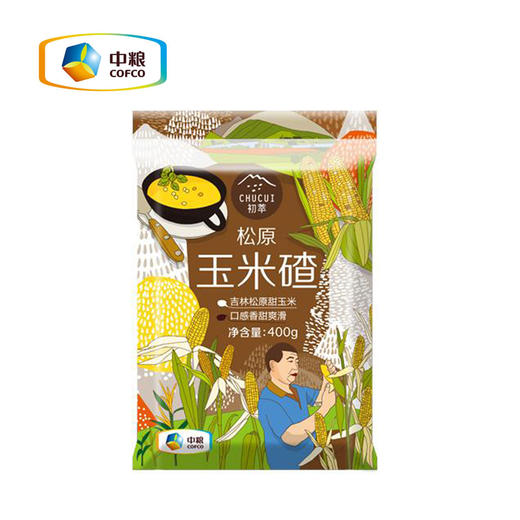 初萃 松原玉米碴400g 商品图0
