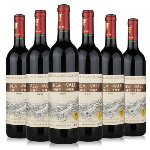 【推荐】长城精品干红750ml*6瓶【整箱装】 商品图0