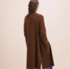 【外套】单 百搭驼色 双口袋 长款开衫 商品缩略图1
