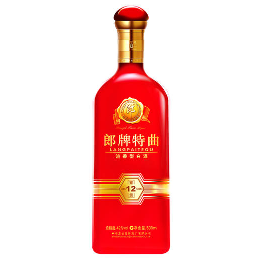 【推荐】郎酒 郎牌特曲鉴赏12 42度 整箱装白酒 500ml *4瓶 浓香型 商品图2
