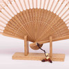 Korssan 桑蚕丝手工画竹骨扇  CSS1363001  02F咖 商品缩略图1