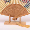 Korssan 桑蚕丝手工画竹骨扇  CSS1363001  07A红 商品缩略图1