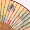 Korssan 桑蚕丝手工画竹骨扇  CSS1363001 07I 黄 商品缩略图2