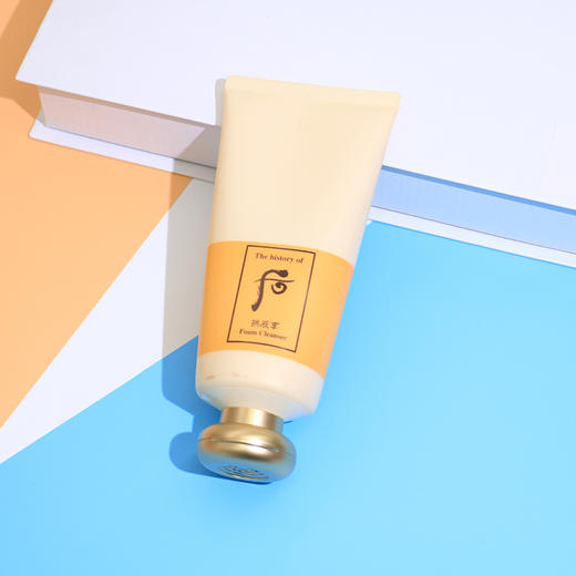 【现货】韩国后Whoo共振享平衡黄色泡沫洁面膏/粉色水研/红色津率享洗面奶 商品图3