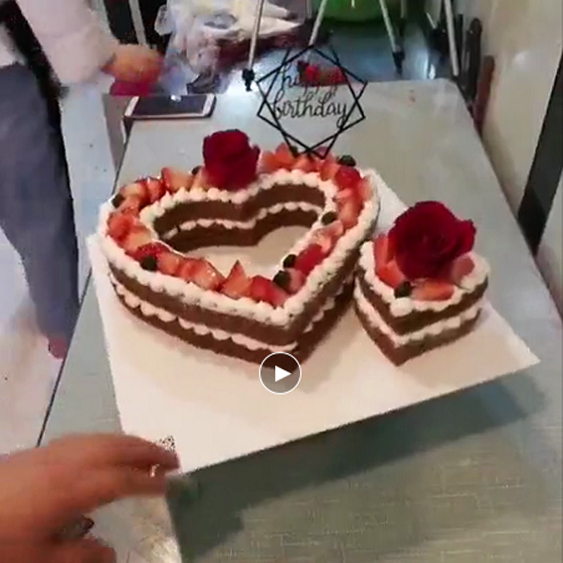 【浪漫爱情蛋糕】网红乳脂蛋糕,12英寸,巧克力蛋糕