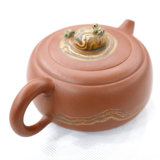 【小树蛙】范亚萍大师手工紫砂壶 商品图4