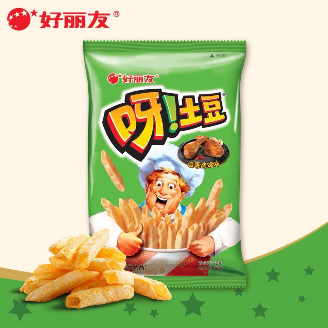 好丽友 呀土豆滋香烤鸡味