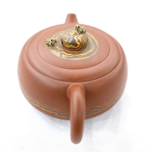【小树蛙】范亚萍大师手工紫砂壶 商品图3