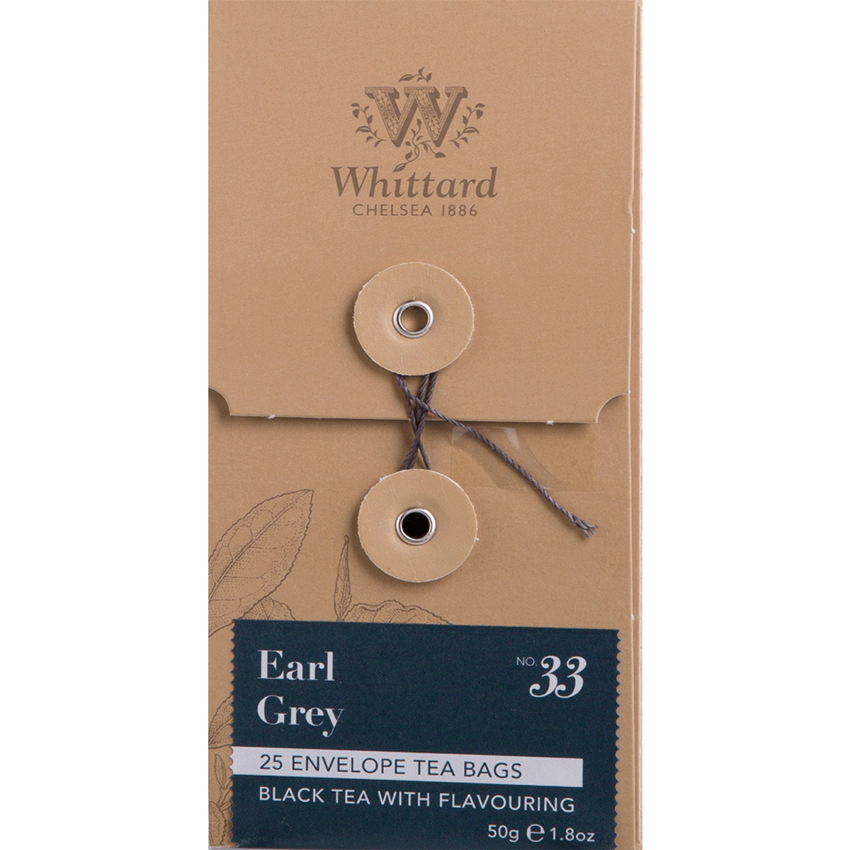 企鹅市集 | whittard伯爵红茶 earl grey 2g 25包